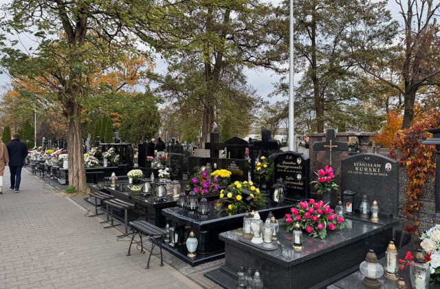 spis cmentarzy w warszawie